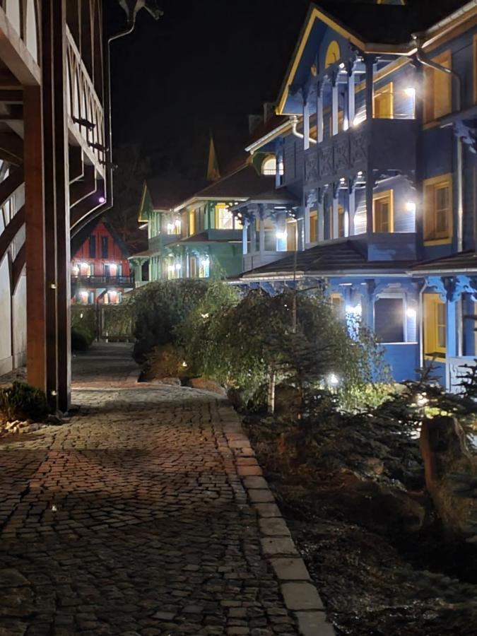 Dolina Wikingow 2-Poziomowy Apartament W Norweskiej Dolinie Z Dwoma Balkonami I Dostepem Do Strefy Wellness شكلارسكا بوريبا المظهر الخارجي الصورة